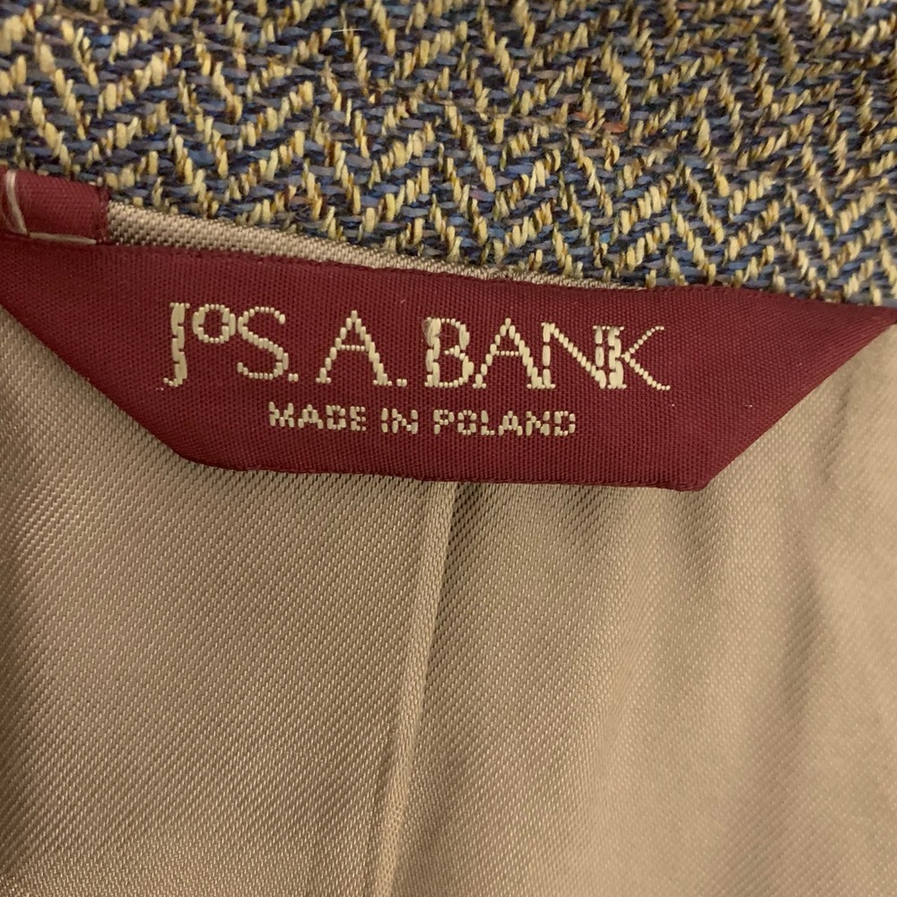 JOS A BANK Corporate Collection Herringbone Sport Jacket - Picture 2 of 6